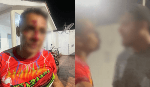VÍDEO: Filho agride pai com soco no rosto durante discussão no AM