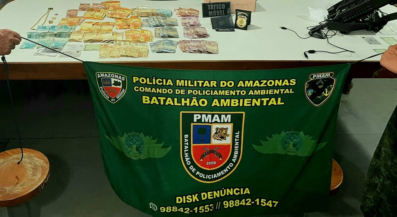 Em Tefé, sete homens são presos suspeitos de tráfico de drogas