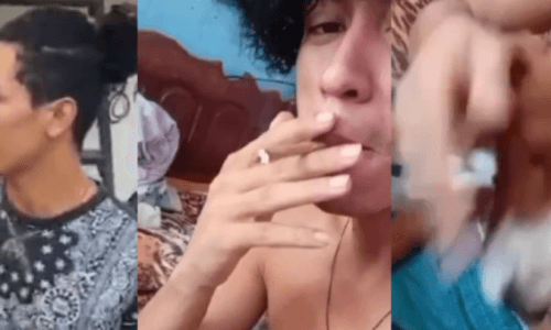 VÍDEO: Homem que ‘baforou’ e deu maconha para cachorro é preso, em Manaus