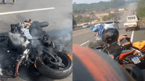 VÍDEO: Motociclista morre em grave acidente na rodovia 070, no AM