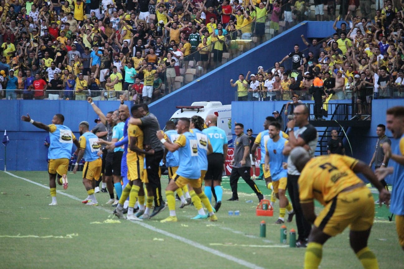 Amazonas vence Botafogo da Paraíba e se classifica para série B
