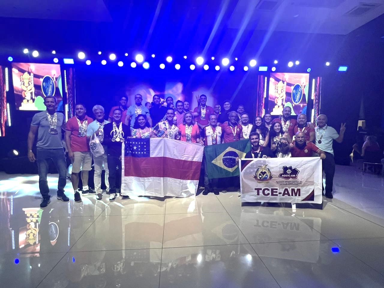 Delegação do TCE-AM conquista 50 medalhas em competição nacional