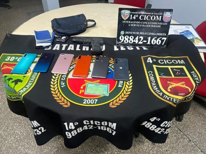 Homem é preso após roubo em rota do Distrito Industrial de Manaus