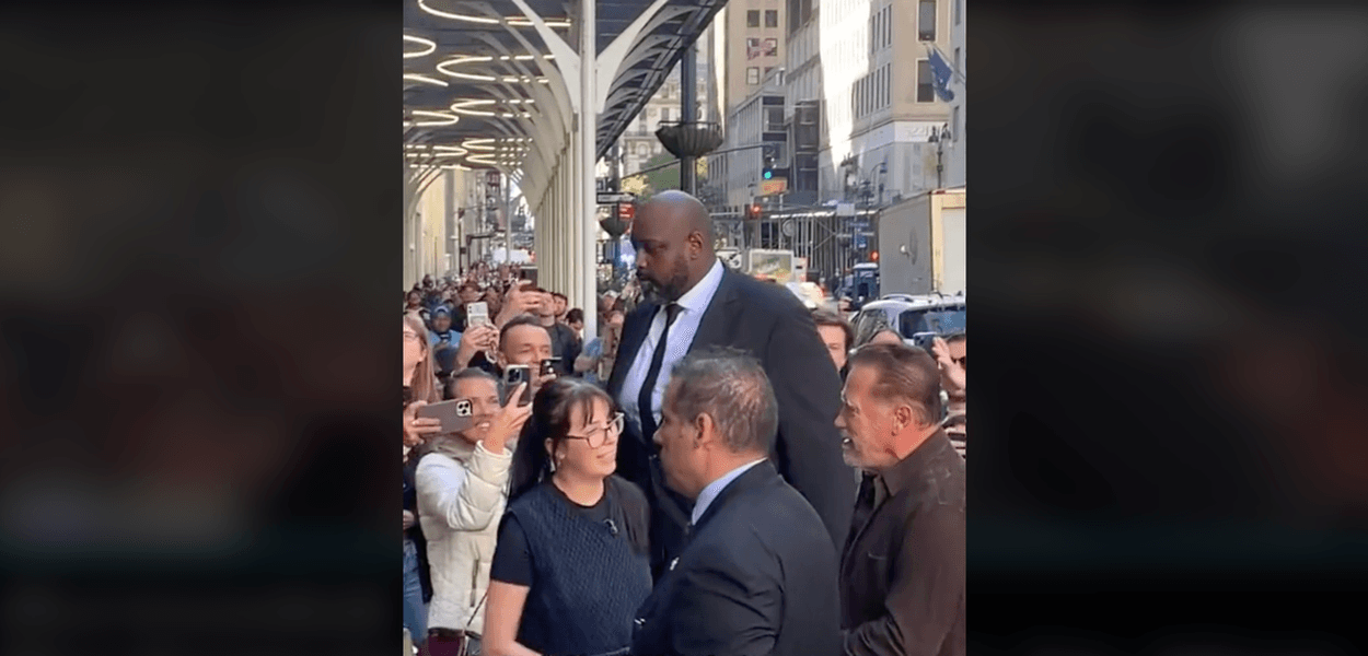 VÍDEO: Segurança “gigante” de Schwarzenegger viraliza na web