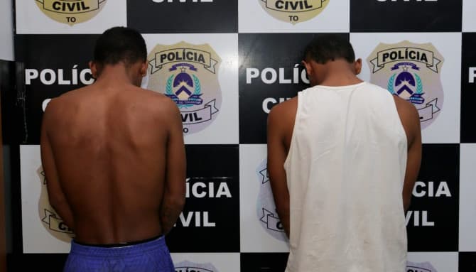 Homens são presos em flagrante por tráfico de drogas em Taquaruçu