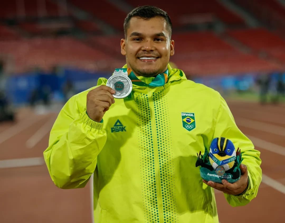 Amazonense Pedro Nunes é prata nos Jogos Pan-Americanos, no Chile