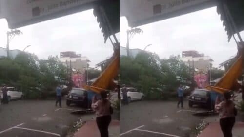 VÍDEO: Chuva forte derruba árvores e causa prejuízos em diversos pontos de Manaus