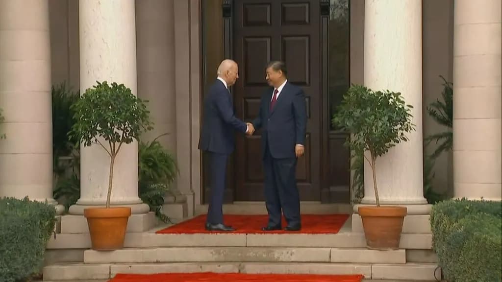 Joe Biden e Xi Jinping estão reunidos na Califórnia