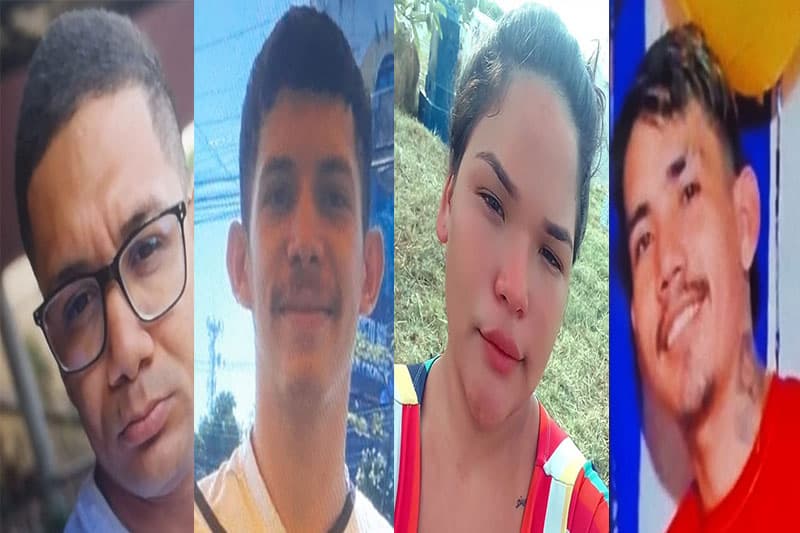 Quatro pessoas estão desaparecidas na capital amazonense