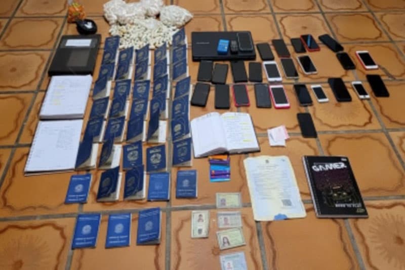 Polícia descobre imóvel usado para treinar “mulas” do tráfico, em São Paulo