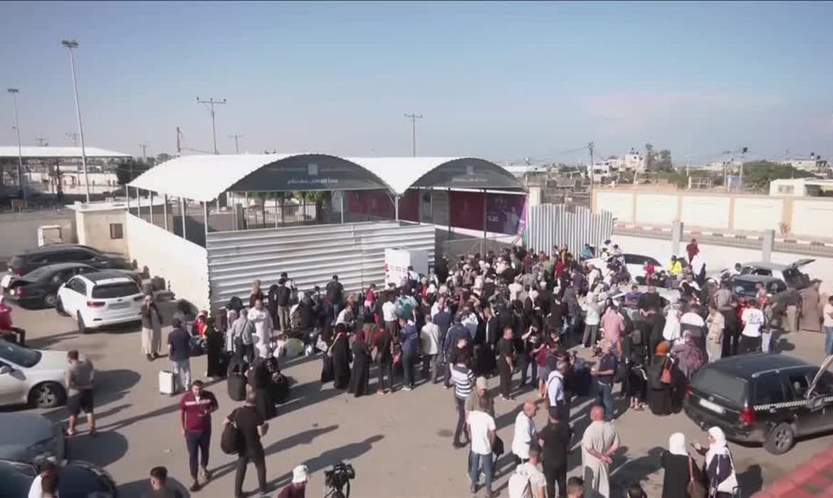 Mais 576 estrangeiros são autorizados a deixar Gaza: brasileiros seguem fora da lista