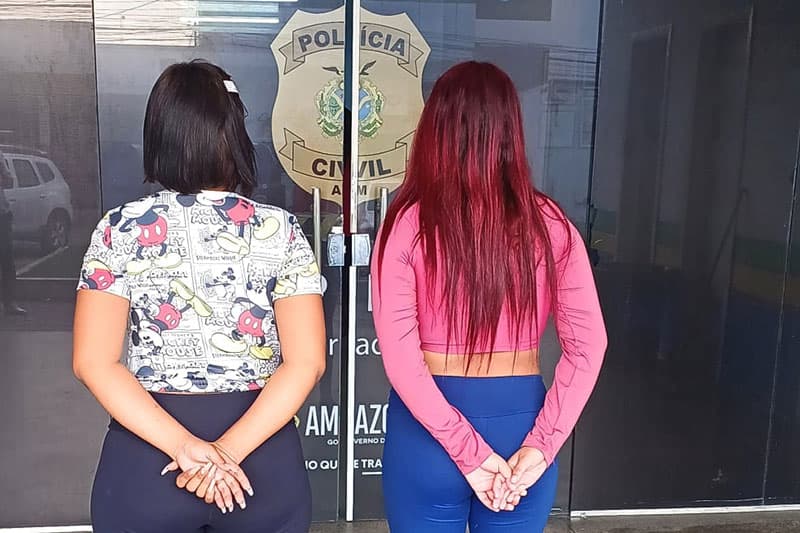 Venezuelanas são capturadas por aplicar “golpe do pix falso’ no Centro de Manaus