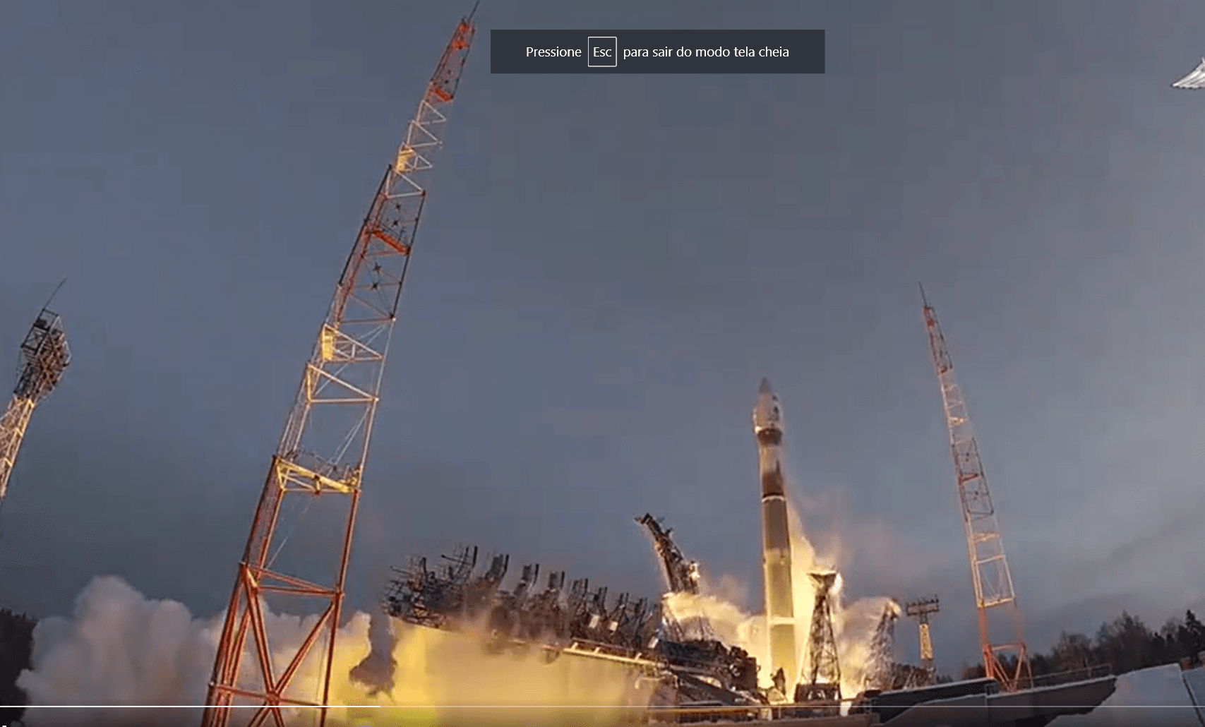 VÍDEO: Rússia lança com sucesso satélite militar Soyuz-2.1v à órbita espacial