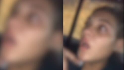 VÍDEO: Dentro de ‘camburão’, mulher pede que PM’s borrifem spray de pimenta, em Manaus