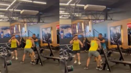 VÍDEO: Homens saem no ‘soco’ dentro de academia, em Manaus