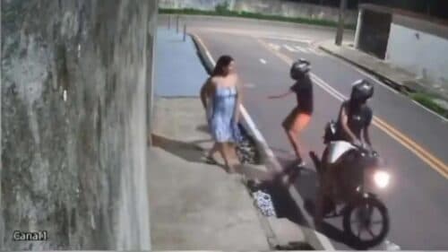 VÍDEO: Mulher impede assalto e coloca ladrões para correr, no Pará