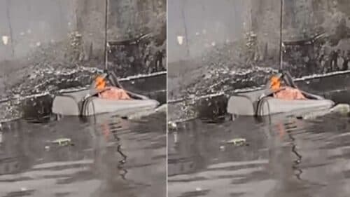 VÍDEO: Corpo é encontrado sem a cabeça, dentro de mala jogada em rio, no AM
