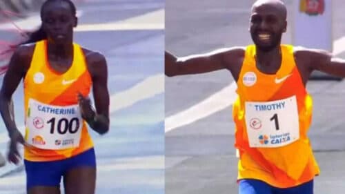 São Silvestre: quenianos vencem no masculino e feminino em 2023