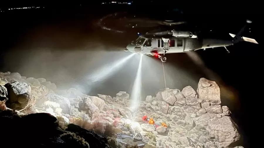 Alpinista fica com a perna presa embaixo de pedra de 4,5 toneladas, na Califórnia