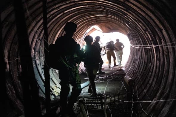 VÍDEO: Israel afirma que encontrou maior túnel do Hamas em Gaza