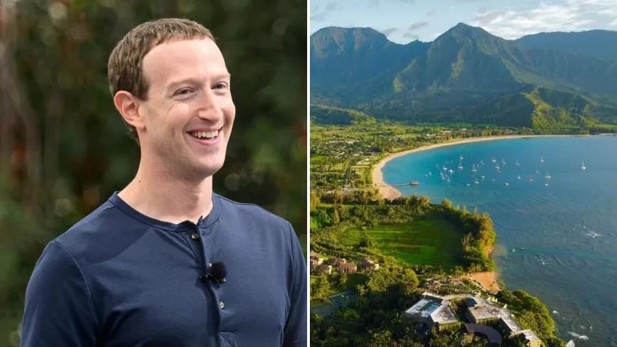 Projeto secreto de Mark Zuckerberg no Havaí inclui bunker e é estimado em mais de R$ 1,3 bilhão