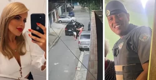VÍDEO: PM mata esposa com tiros à queima-roupa; mulher já havia denunciado antes