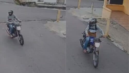 VÍDEO: Dupla ‘aterroriza’ moradores de bairro com ‘arrastão’, em Manaus
