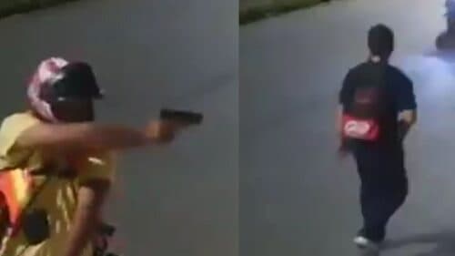 VÍDEO: Homem é encurralado e fica sob a mira de uma arma durante tentativa de assalto em Manaus