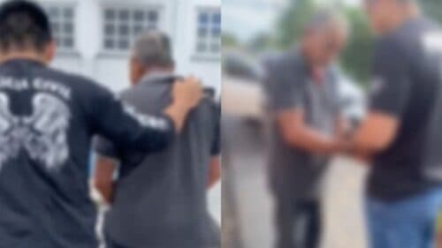 VÍDEO: Idoso é preso suspeito de estuprar as netas de 6 e 8 anos, em Manaus