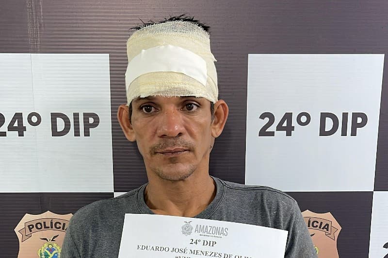 “Éder” é preso por roubo de R$ 7 mil de empresa na orla do rio Negro