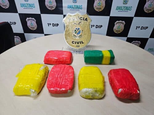 Drogas avaliadas em R$ 250 mil são recolhidas durante operação em porto privado de Manaus