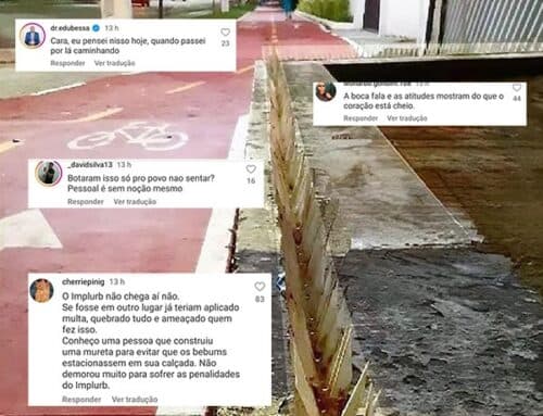 Propriedade particular é notificada por construção irregular em ciclovia de Manaus