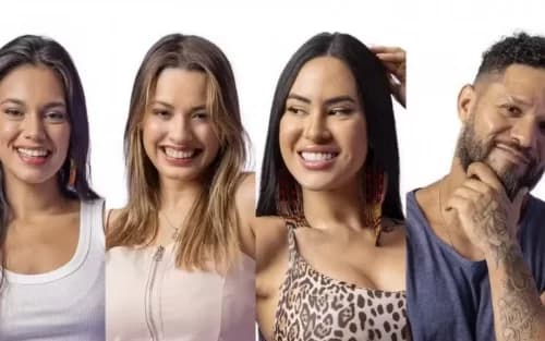 BBB 24: Alane, Beatriz, Isabelle e Juninho estão no paredão