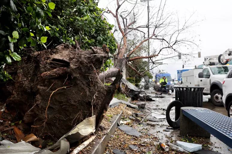 Califórnia se prepara para mais chuvas fortes e possíveis tornados