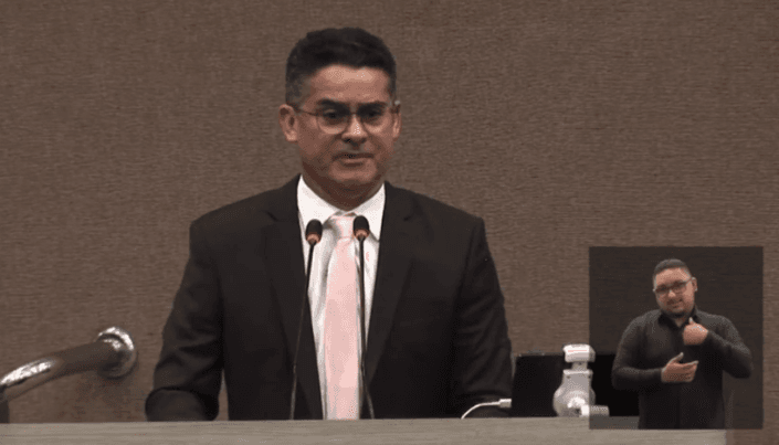 VÍDEO: Na abertura de trabalhos da CMM, David Almeida fala sobre falta na Aleam: “Não sou prefeito de gabinete”
