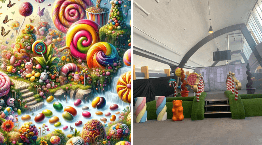 Falso parque de diversões do ‘Willy Wonka’ dá errado e traumatiza crianças na Escócia