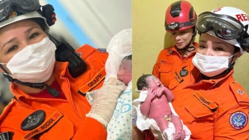 Mulher entra em trabalho de parto e dá à luz em casa com a ajuda de bombeiros do AM
