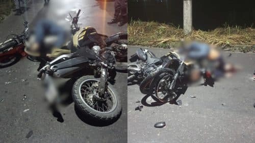 Colisão frontal entre motos deixa um morto e um ferido, na AM-010