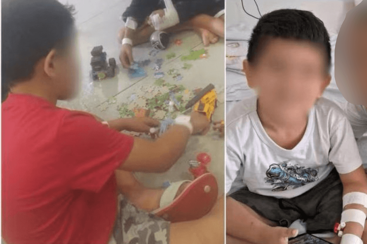 Menino de 5 anos tem órgão genital decepado pelo padrasto e família do CE pede ajuda