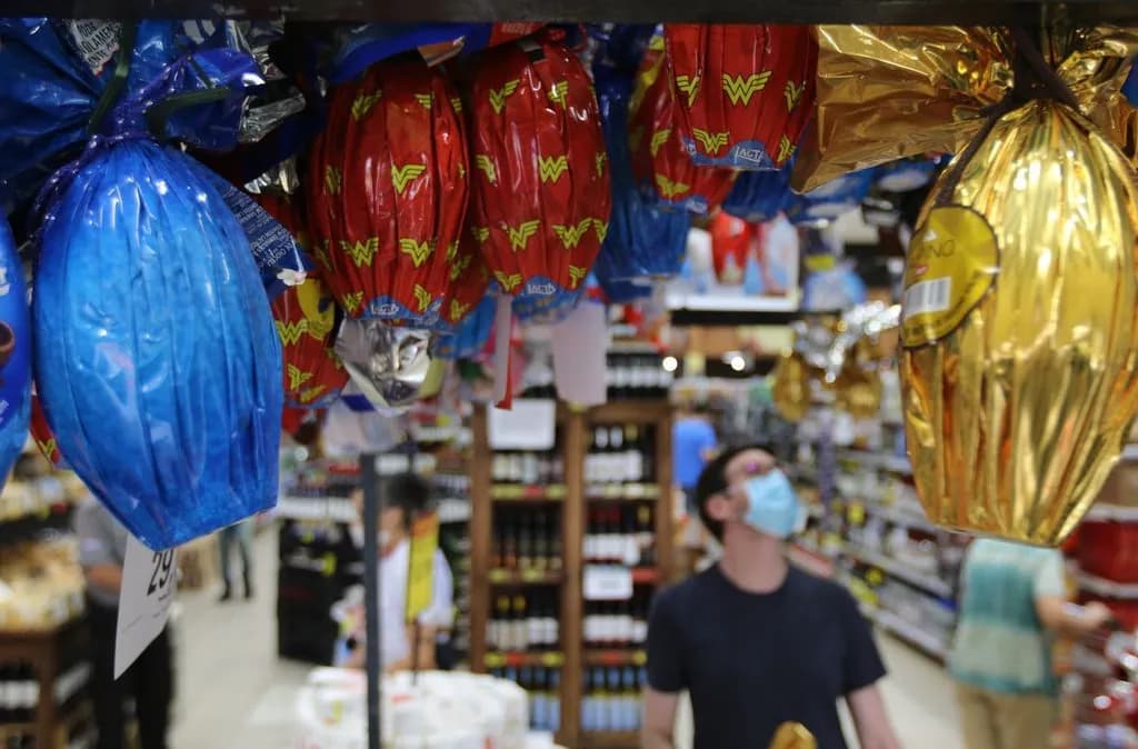Vendas no período da Páscoa devem aumentar 3% em relação ao ano passado