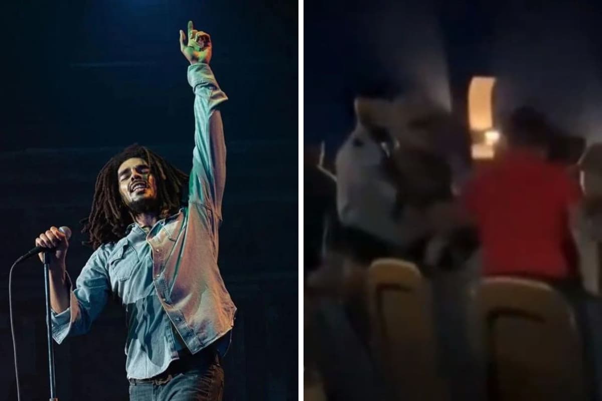 VÍDEO: Jovens são expulsos de sessão do filme “Bob Marley” por fumarem maconha em cinema de PE