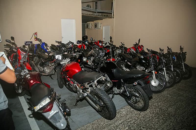 Operação Vorax prende 20 pessoas e apreende 41 motocicletas em Manaus