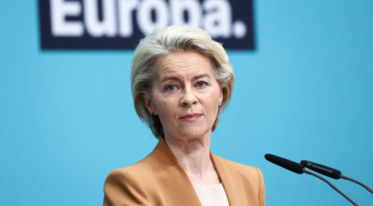 Ursula Von der Leyen é candidata a segundo mandato na Comissão Europeia
