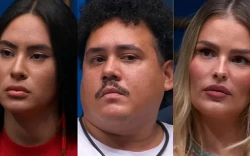 BBB 24: Isabelle, Lucas e Yasmin estão no paredão