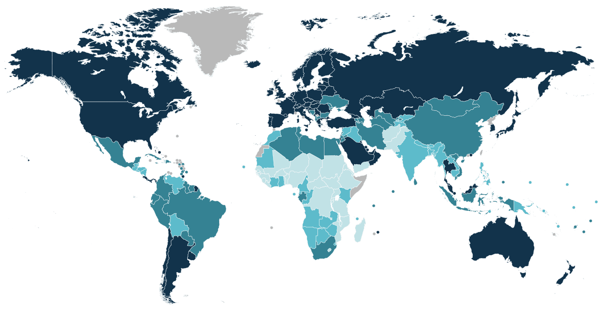 Brasil cai duas posições no ranking de desenvolvimento humano