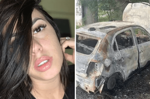 Carro de mulher desaparecida em Santos é achado carbonizado em SP