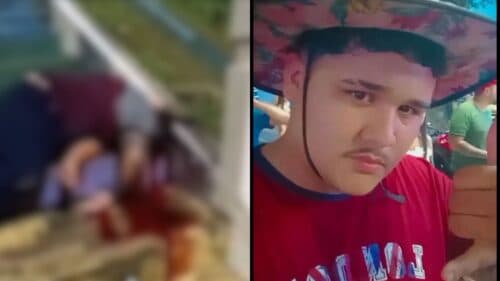 VÍDEO: Jovem é perseguido por ‘pistoleiros’ e morre executado em escadaria, em Manaus