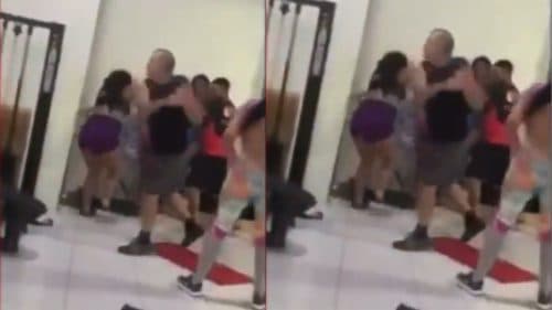 VÍDEO: Suposto policial federal e esposa agridem mulheres em academia, no AM