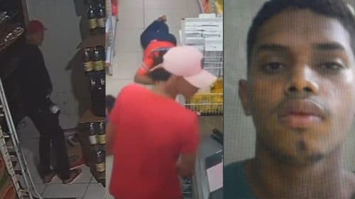 VÍDEO: Trio é procurado por roubo a estabelecimento comercial, em Manaus