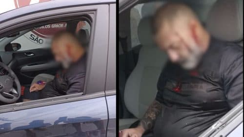 VÍDEO: Professor de jiu-jítsu cai em emboscada e termina executado dentro de carro, em Manaus